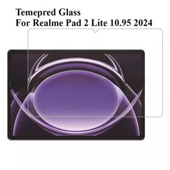 1/2/3 шт. Температурное стекло для Realme Pad 2 Lite 10.95 2024 Защитное стекло для планшета на Realme Pad 2 Lite Защитная пленка для экрана 1PC Realme Pad 2 Lite чистый