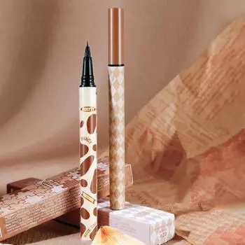 1,2 мл Lying Silkworm Eyeliner Delicate Texture Professional Portable Eyeliner Remove Liquid Pen для новичков серый