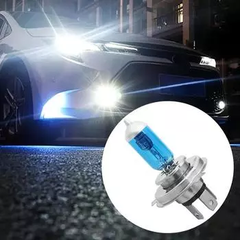 1/2 шт. Авто H4 100 Вт 12 В супер яркие белые противотуманные фары галогенные лампы высокой мощности автомобильные фары лампа автомобильный источник света парковка