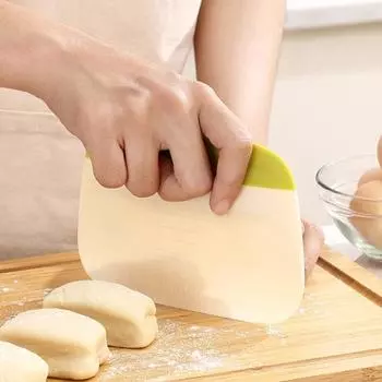 1/2 шт. скребок для чаши, скребок для теста, хлеба, резак для теста, кухонный скребок для еды, для выпечки, приготовления кондитерских изделий, торта, универсальный инструмент