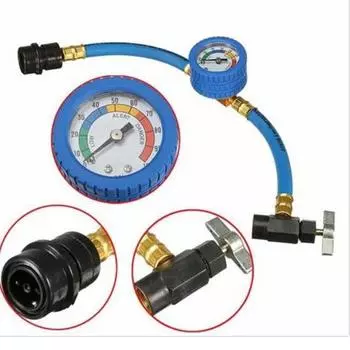 1/2ACME R134A Манометр 3000PSI Детали автомобильного кондиционера