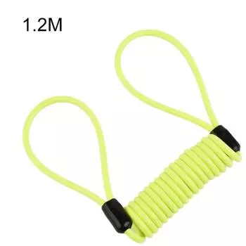 1.2M Disc Lock Reminder Cable Anti Thief Security Motorbike Motorcycle Wheel Disc Brake Alarming Lock Reminder Cable CHINA