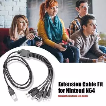 1.2m PSP Charging Cable Fast Charging Game Console Charging Cable Cord Wire USB Charging Cable 3DS 5 in 1 USB Cable