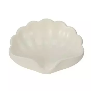 1/2Pcs Soap Box Shell Shaped Drain-Free Soap Tray Compact Size Plastic Automatic Drainage Function Bathroom Soap Rack 1pc