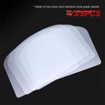 1/3/5PCS Cake Blade Tasteless Durable Transparent Soft Cake Tool Dough Scraper Food-grade Hygienic Plastic Kitchen Tools