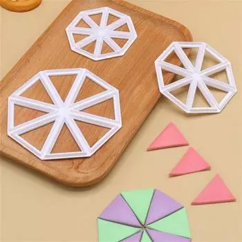 1/3/5SETS Baking Mold Clear Texture Easy To Use And Clean Environmental Protection Plastic White Cookies Tool Flip Sugar Mold