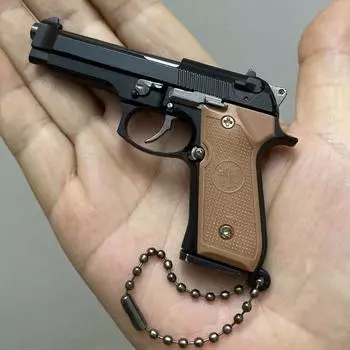 1:3 масштаба сплава M92 пистолет мини пистолет металлический брелок M92 пистолет брелок игрушка-фиджет PUBG пистолет игрушка подарок PUBG украшения игрушки