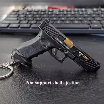 1:3 полусплавных G34 TTI пистолет модель брелок разборный мини пистолет игрушка сумка для рукоделия кулон подарок для детей и взрослых