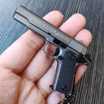1:3 сплава 1911 G17 пистолет портативный мини игрушечный пистолет g34 модель съемный брелок игрушка-игрушка поддельный пистолет для мальчиков коллекция взрослых подарок