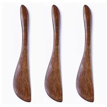 1/3PCS Sptula Japonesa De Manteiga Madeira Com Punho Grosso Cortador Queijo Facas De Jantar, Acessrios De Cozinha Butter Knife