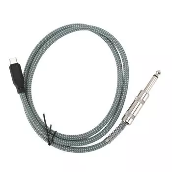 1/4 дюйма к кабелю USB C «папа-папа» стерео 6,35 мм к шнуру записи типа C для 4XL для Ga 1m / 3.3ft