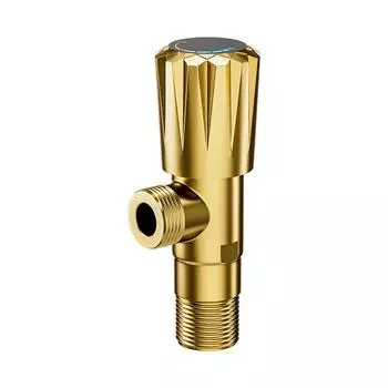 1/4 Inch Interface Bathroom Angle Valve Leakproof Sink Shut Off Valve Triangle Valve Kitchen