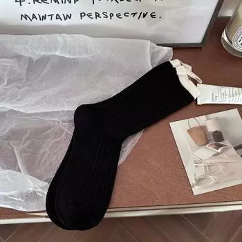 1/4 пары женских хлопковых носков средней длины, весна-лето, впитывающие пот, дышащие, милые, мягкие, удобные, повседневные носки One Size