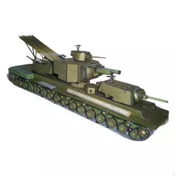 1/50 СССР бронированная боевая машина ручной работы подарок энтузиасту русская модель танка тяжелая бумага