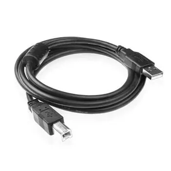 1,5/3/5/10 м черный USB 2.0 кабель принтера с квадратным портом 1.5 meters чёрный