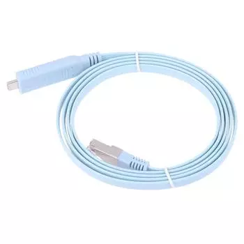 1,5 м Usb C к консольному кабелю Rj45 Последовательный адаптер RS232 для маршрутизатора Rj 45 Кабель для передачи данных Конвертер Type-C Кабели управления переключателем