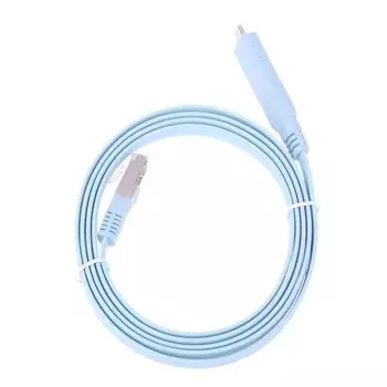 1,5 м Usb C к консольному кабелю Rj45 Последовательный адаптер RS232 для маршрутизатора Rj 45 Кабель для передачи данных Конвертер Type-C Кабели управления переключателем
