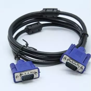 1,5 м VGA-VGA кабель 15-контактный удлинитель-конвертер для компьютерного монитора проектора ПК ТВ адаптера 1.5m