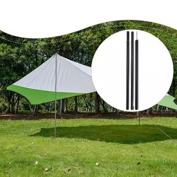 1.5 Meters Tent Awning Wind Wall Support Pole Replacement for Headroom Canopy Accessory Portable 1 Set