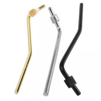 1-5 шт. гитарный тремоло рычаг Whammy Bar Fr Floyd Rose сменный с наконечниками 6 мм черный серебристый золотой 3 цвета гитарные аксессуары серебряный