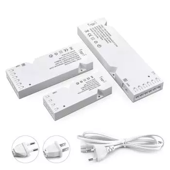1.5A 2A 3A 5A 8.3A Трансформатор освещения AC110V-250V к адаптеру питания DC12V Источник питания для светодиодного освещения шкафа 18W 1.5A белый