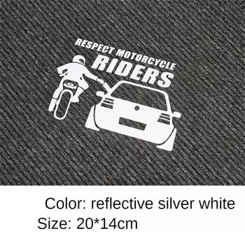 1/5PCS Motorcycle Stickers Universal Scratch-resistant Safety Material Laser Carved Car Styling Decoration Car Sticker Durable