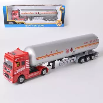 1/60 сплав инженерные машины модель игрушки моделирование литье под давлением природный газ танкер мальчики подарки B276