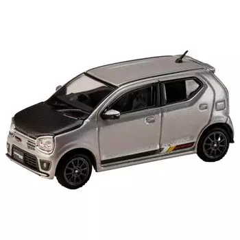 1/64 Suzuki alto Works (HA36S) carbon bonnet custom version steel silver metallic