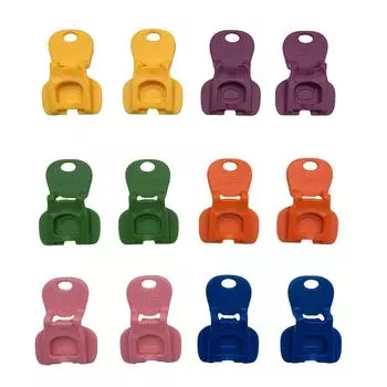 1/6/12Pcs Reusable Easy Can Opener Effortless Kitchen Gadget Colorful Drink Protector Party 6Pcs