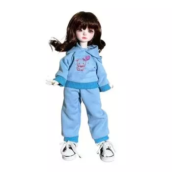 1/6 BJD 23cm Doll 1/6 BJD Skirt Handmade Doll S Overall Fashion 30cm Doll Clothes Kids Gift Type H