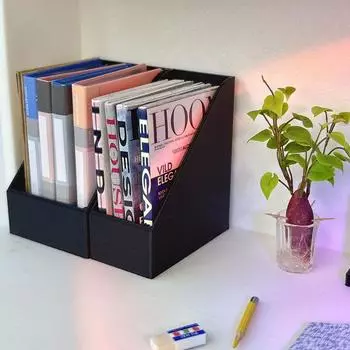 1:6 Dollhouse Simulated Folder Bookshelf Model Dollhouse Miniature Study Office Decoration Micro Scene Decor Supplies белый