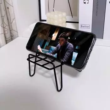 1:6 кукольных мини-настольных телефонных стульев, подставка, красочная модель стула для отдыха дома, аксессуары для мебели кукольного домика
