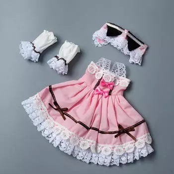 1:6 платьев для кукол BJD с поднятыми рукавами для фотосъемки, развивающие аксессуары для волос, костюм для косплея