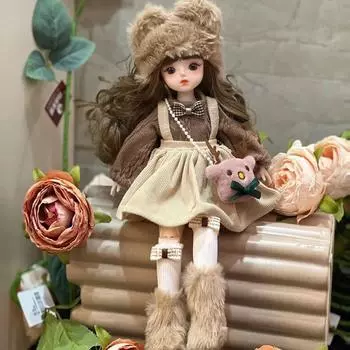 1/6 SD 30 см Bjd кукла с одеждой, длинными волосами, принцессным макияжем, шарнирная кукла, подарок на день рождения Style 1