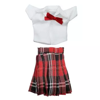 1/6 skirt doll costume clothes pleated skirt doll clothes inch woman mini skirt figure doll Fashionable and versatile shirts and dresses costumes for