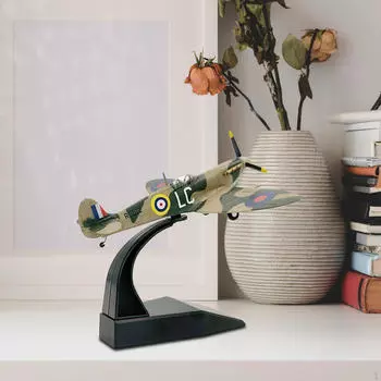 1: 72 Spitfire Истребитель Модель самолета Британские Королевские ВВС Самолет Миниатюрный Реалистичный