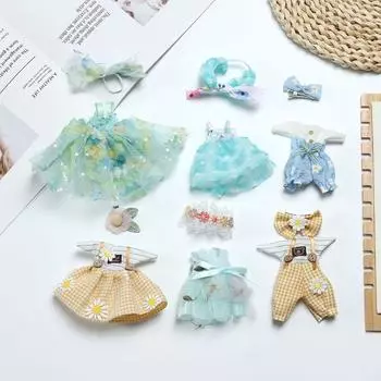 1/8 Bjd кукла швейные аксессуары 16 ~ 17 см куклы платье игрушки кружевная юбка летние игрушки одежда