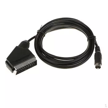 1,8 м/6 футов RGB кабель AV аудио и видео ТВ для 2 игровых консолей - черный