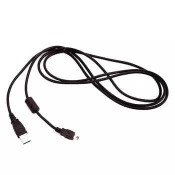 1,8 м USB 2.0 черный кабель для зарядки данных для игрового беспроводного контроллера PS3 чёрный