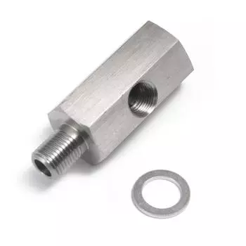 1/8 NPT Outlet Oil Pressure Sensor Adapter Turbo Oil Pressure Sensor