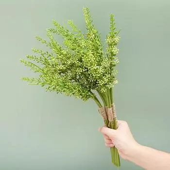 1 букет, долговечное искусственное растение, не увядающее, красивый полив