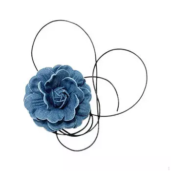 1 Chic Blossom Rope Dark Denim