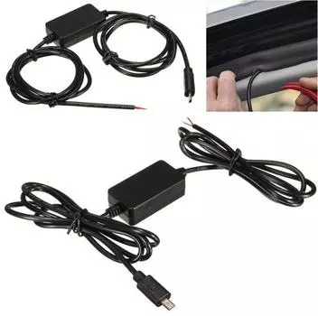 1 DC 9V-36V USB-разъем Понижающая линия питания для автомобиля/фургона/грузовика/мотоцикла GPS