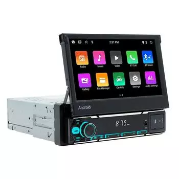 1 din автомагнитола 7 дюймов HD Автомагнитола мультимедийный плеер 1DIN WIFI GPS автомагнитола автомагнитола MP5 Bluetooth USB TF FM камера 2+64G