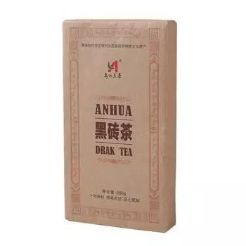 1 кг Черный чай Хунань Аньхуа Чай из черного кирпича Старый оригинальный листовой чай из черного кирпича