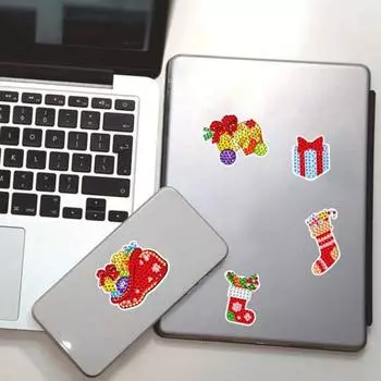 1 комплект алмазных картинок наклейки DIY мультфильм рождественские наклейки ремесла