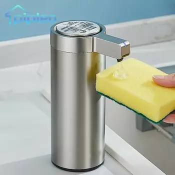 1 комплект автоматический дозатор мыла USB перезаряжаемый регулируемый дозатор пенного мыла бесконтактный индукционный датчик аксессуары для ванной комнаты 1-tier