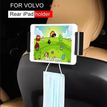 1 комплект для volvo xc60 xc90 s90 v90 s60 v60 v90CC v60CC XC40 C40 держатель для мобильного телефона на заднее сиденье автомобиля IPAD аксессуары запчасти