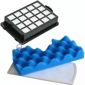 1 комплект фильтров для пылесоса, губчатый фильтр для Samsung DJ97-00492A DJ97-01159A SC6590 SC6592 SC6520 SC6530 50 60 70 S6580 SC6532 синий