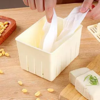 1 комплект пресс-формы для тофу, легко мыть, DIY пластик, прочный соевый творог, инструмент для изготовления кухонных принадлежностей
